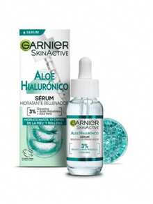 Garnier - Aloe & Hyaluronsäure Feuchtigkeitsserum - 30 ml | Intensive Feuchtigkeitsversorgung, Falten-Füller mit Aloe Vera und Glycerin