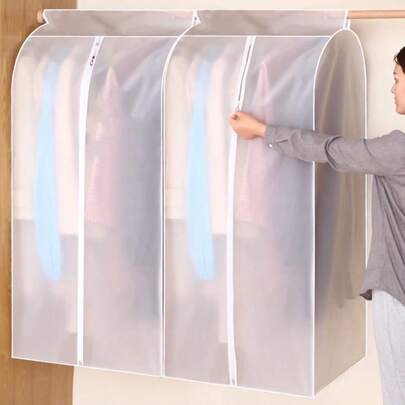 Multineos Comercial Protetora Para Pendurar Roupas À Prova De Poeira Multi-Size Capa Antipó em organizador de guarda roupa PEVA para Cabides de Roupas/Ternos/Casacos