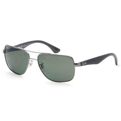 Unisex 60 Mm Silver Sunglasses