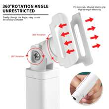 Lámpara UV LED portátil y recargable para uñas, esmalte de uñas de gel, secado, resina, lámpara de luz UV rápida para uñas, arte, soporte de escritorio, desmontable