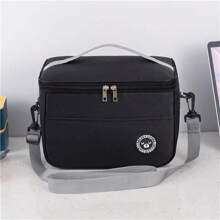 1 pezzo Nuova borsa termica con design senza mani e a prova di perdite, riutilizzabile, adatta per lavoro, campeggio, viaggi, con opzioni multiple per il trasporto, senza contatto con gli alimenti, per il ritorno a scuola, borsa da trasporto da esterno