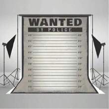 Police Lineup Background Height Chart Suspect Photography Background Police Theme Suspect Mystery Party Decoration Background Portrait Photography Background Vinyl