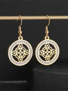 2 Stück neue Mode Irisch Keltischer Hexenknoten Ohrringe für Frauen, Hypoallergen, Lässig Charm Schmuck - Hexenknoten Ohrringe - Übersicht 11