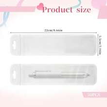 5pcs/10pcs/15pcs/30pcs/50pcs-Sealing Pen Cases - Reusable. They Are Suitable For Storing Pencils, Ballpoint Pens, Jewelry, Keys And Makeup Brushes.,Pencil Case,Pencil Pouch,School Bag,Stationery - Multicolor - View 6