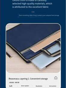 Oxford Cloth Zipper Document File Folder, Large Capacity Briefcase For Office Meeting, Wholesale Organizer Bag School Supplies, Back To School
