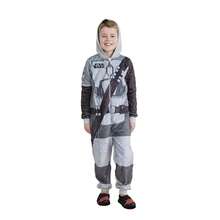 Star Wars The Mandalorian  | The Mandalorian Boys' One Piece Sleepsuit | Kids' PJs | Fast UK Delivery Shipping | Trusted UK Seller | Great Gift For Kids | Perfect For Halloween, Birthdays And Christmas - Grey - View 2