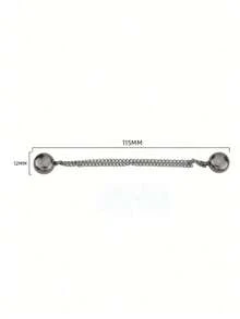 Pinzas metálicas sin costuras y antideslizantes para doblar los bajos de los pantalones y los sombreros tipo cubo - Fáciles de instalar, ajuste , disponibles en una variedad de colores, clips para fijar el bajo de los pantalones, hebillas para dobladillos, ajustadores de dobladillo de pantalón, accesorio para acortar el bajo de las camisetas, con succión magnética, hebillas sin coser