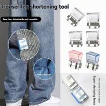 2/4/5/6/10/12/15/20/25/30/35/50 Stück unsichtbare Hosenbeinverkürzungsclips, verhindern Schleifen der Hose, näh-freie versteckte Beinverschlussvorrichtung, verhindern Schleifen des Hosensaums