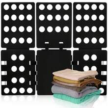 1pc Foldable, Clothing Organizer, Space Saver, Garment Folder, Wardrobe Essential, Folding Board, Laundry Assistant, Closet Storage, Travel Organizer, Compact Design, Time-Saving Tool, Fabric Care, Neat Stacking, Wardrobe Management