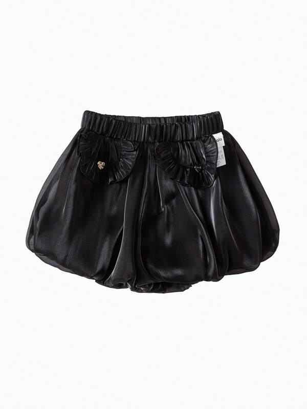 Balabala Children's Shorts Girls' 2025 Summer Lantern Pants Stylish