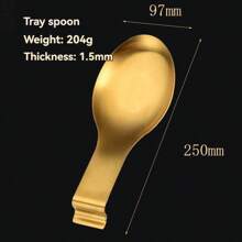 1/2/3PCS Fish Shape Stainless Steel Spoon Rest Food Clip Hot Pot Spoon Tray Hotel Restaurant Kitchen Utensil Holder Shelf Tray.Buffet Spoon Rack Set Christmas Gift Back To School