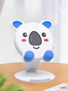 1pc Cartoon Desk Mobile Phone Stand, Foldable & Adjustable Holder For Smartphone & Tablet, Convenient For Study, Live Streaming, Portable And Easy To Store - Multicolor - View 12