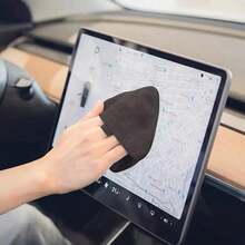 1 件装柔软超细纤维触摸屏清洁剂，可水洗，可重复使用屏幕清洁湿巾，适用于智能手机、平板电脑、电脑