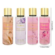 Ligspring [250ml Four Fragrance Family Fragrance Spray] Cherry Blossom/Rose/Peach/Vanilla | Non-Alcoholic Natural Formula | Durable And Fresh Clothing And Air Dual Use | Sweet Gift Giving And