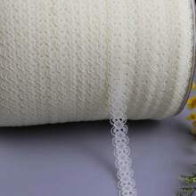 10 Yards 15mm Lace Ribbon Trim Handicrafts Embroidered Net Lace Fabric DIY Sewing Garment Accessories Christmas Decoration
