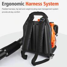 43CC Backpack Gas Leaf Blower Gasoline Powered Snow Blower 665CFM 2-Stroke - 1 - View 7
