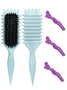 2035brushes 2026新款升级卷发造型梳，带刷毛和特殊设计的卷发梳，卷发造型梳 - 彩色 - 查看 14