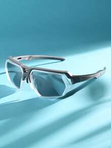 1 set de gafas deportivas de moda para niños, adecuadas para niños y niñas, decoración diaria, vacaciones, viajes, fiestas, decoración fotográfica