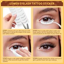 New 1 Pair Magnetic Eyelashes Natural Look, 1 Pair Reusable Magnetic Eyelashes With Applicator, No Glue Needed Magnetic Eyelashes Magnetic Lashes Kit, Easy To Wear And Remove Strip Lashes, Lashes, Eyelashes, Fake Lashes - Cat Eye Lashes - View 7