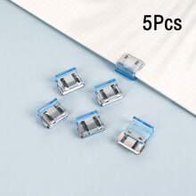 2/4/5/6/10/12/15/20/25/30/35/50 Stück unsichtbare Hosenbeinverkürzungsclips, verhindern Schleifen der Hose, näh-freie versteckte Beinverschlussvorrichtung, verhindern Schleifen des Hosensaums