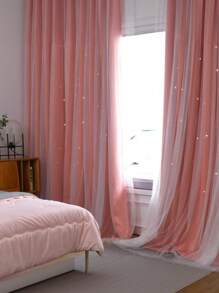 2 Paños Cortinas Blackout 2.30 X 3 M Habitación Sala de Cortinas para recamara Ventonas de negroconPaneles Draperie de de 91 pulgadas de largoúnica cortinas blackout de doble capa, 1 paneles con aislamiento térmico, cortinas largas y cortinas, 2 burg, oscurecimiento de la habitación, cortinas grises con ojales para sala de estar, recámara, ventana, exquisita y con un excelente efecto de sombreado Antifrío, Decoración,Insonorización, aislamiento térmico Artículos para Ventanas Cortinas, Muy adecuado para dormitorios y salas de estar, dormitorio, sala de estar, oscurecimiento a rayas,decoración del hogar, cortinas de ventana con ojales degradados,Antifrío, Cortinas Opacas de Estrellas para Salón, Decoración,Insonorización, aislamiento térmico Artículos para Ventanas / Cortina,creando un ambiente romántico(39 x 52 pulgadas ,52 x 84 pulgadas ,52 x 63 pulgadas,59 x 90 pulgadas  negras, azules, grises, rosas, beige y otros colores sólidos)Diferentes tamaños para que elijas