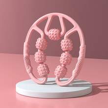 1PC Massage Roler Anti-Celulite Massager Body Leg Slimming Roler Yoga Training Device U-Shaped Pilates Muscle Relaxation Roller (Water Drop Roller - Water Drop Roller - View 5