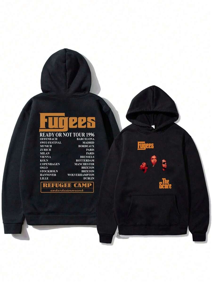 Moletom Fugees Hip Hop Streewear Moda De Rua Unissex Masculino Feminino 100% Algodão Top Premium Streetwear Lançamento Envio Imediato Varias Cores!!