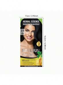 Herbal Hair Dye, Herbal Semi-Permanent Hair Dye, Unisex Instant Hair Dye, Plant Extracts, Nourishing Hair, Long-Lasting Color, Dyeing Fashionable Hair Color
