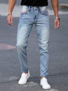Impala Men Jeans - Light Wash - View 3