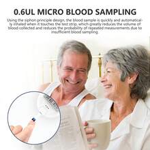 Sinocare Accu Blood Glucose Monitor Fullset In Mmol/L With 100 Test Strips - KIT With 100 Strips - View 7
