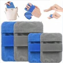 2 Stücke Sommer-Strandaccessoires - Sandfreie Strandbeutel, Camping-Gadgets, Sandbürsten und Sandentferner für Strandtaschen, Taschen, Bürsten, essentiell für Strandurlaub und Camping, in zwei Größen erhältlich