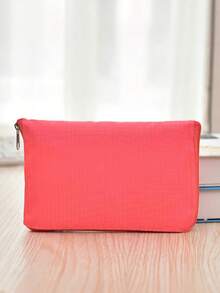 1pc Foldable Reusable Waterproof Travel Bag, Portable Lightweight Tote Bag, Large Capacity Durable Handbag, Suitable For Travel, Gym, Grocery Shopping, Picnic, Camping, Outdoor Adventure, Great Gift For Women, Shopping, Household - Multicolor - View 14