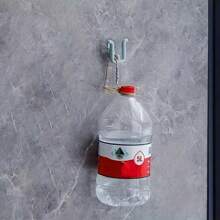 4 piezas de estantes adhesivos de colores para zapatillas - impermeables, ganchos para zapatos montados en la pared para baño, cocina y decoración del dormitorio | ahorro de espacio, fácil de instalar - estilo moderno, material de plástico, fácil de instalar