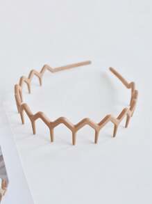 Haarbanden, zigzag- en golfontwerp - neutrale en neutrale haaraccessoires, metalen dameshoofdbanden, modieuze hoofdbanden met tanden voor sport, dagelijks gebruik en haarverzorging, haaienteenhoofdbanden met gekartelde plastic hoofdbanden, haarbandaccessoires, nieuwe luipaardprint matte haarbanden, hoofdbanden met hoge schedeldruk, sfeer premium gevoel haaraccessoires, gebroken haar organiseren, terug naar school