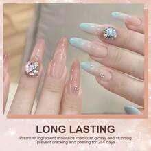 免洗渐变绘画凝胶套装，春夏 9 色浸泡 9 色渐变凝胶指甲油，含 50 块指甲海绵和 4 个爪式金属抓取器，渐变指甲海绵，法式美甲 DIY 美甲，适用于沙龙和家庭美甲 DIY