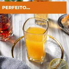 Set Of 6 Glass Cups For Juice, Water, Drinks, Beer, 315ml - Transparent - View 4