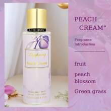 Ligspring [250ml Four Fragrance Family Fragrance Spray] Cherry Blossom/Rose/Peach/Vanilla | Non-Alcoholic Natural Formula | Durable And Fresh Clothing And Air Dual Use | Sweet Gift Giving And