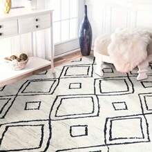Large Area Rug/1000g/Square Meter, White Personalized Diamond Pattern, Luxurious Area Rug, Premium Machine-Washable, Upgraded Version With Thickened And Denser Material, Fade-Resistant, Modern, Elegant And Stylish Carpet Room Decor Bathroom Accessories Back To School