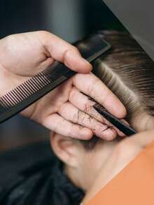 4 Piece Professional Comb Set Black - Fine Pro Tail Combs, Dresser Hair Comb Styling Comb - Premium Grade For Men And Women - Parting Teasing And Styling - Multicolor - View 6