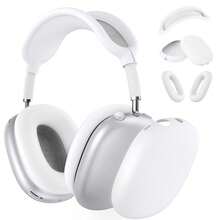 3-i-1 AirPodsMax silikonskyddsfodral, reptåligt skyddsfodral för öronkuddar/skyddsfodral för öronkåpor/skyddsfodral för huvudband - Multifärgad - Visa 12