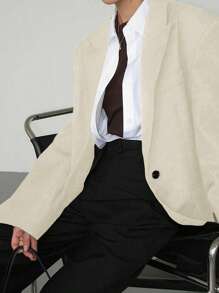 Women's Lightweight Blazer.This Casual Yet Distinctive Mid-Length Formal Peaked Lapel Jacket Is Suitable For Occasions Such As Banquets, Weddings, Festivals, Parties, And Outings. It Is An Elegant And Chic Women's Clothing Piece For Autumn.