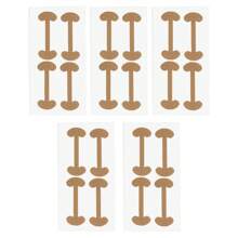20 stuks duimverband teennagelstickers pedicure verzorgingstools elastische pleisters lijmvrije pedicure stickers, geurloos