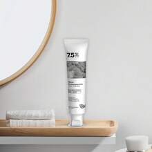 BARUBT Pasta de dientes de apatita de nano sin fluoruro - Elimina el mal aliento, blanquea y abrillanta, limpia las manchas y elimina los dientes amarillos, ingredientes derivados de plantas para el cuidado oral - Gris Claro - Ver 2