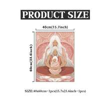 祖先疗愈 - 精美艺术版画，祖母，母亲，孩子，婴儿，世代相传，助产士，礼品插画海报，墙面装饰，灵性分娩，无框 - 彩色 - 查看 12