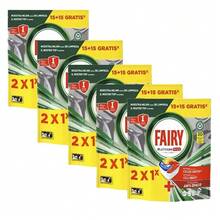✅ Entrega 24/72h Fairy Platinum Plus All in One 150 Pastillas Lavavajillas, Pack Ahorro 2x1, en total 150 Capsulas, Limpieza Profunda y Extra Brillo, Fragancia Limon - limon - Ver 1