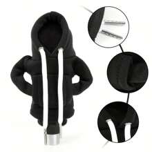 Car Gear Shift Hoodie, Fashionable Gear Shift Knob Cover, Mini Hoodie For Auto Shifter, Auto Interior Cute Gadgets,Universal Car Decor Accessories