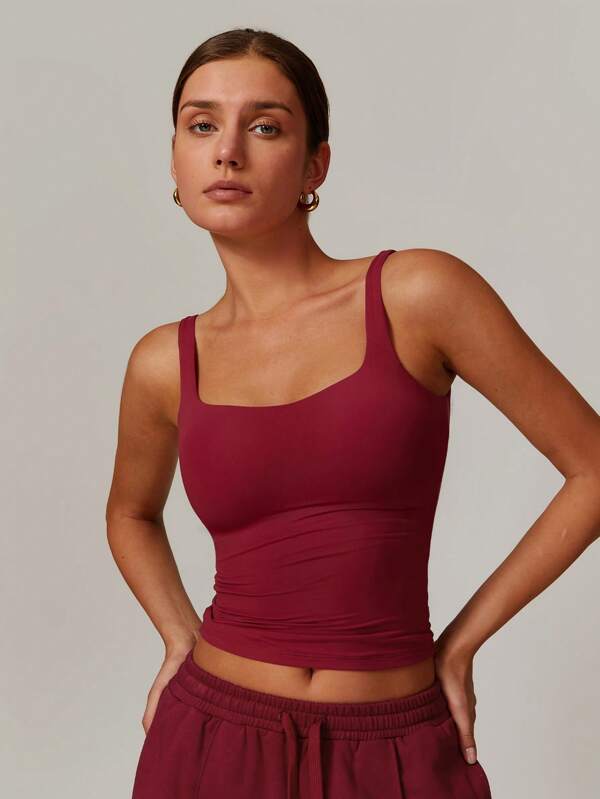MASKERT Women's Vest, Sports Vest, Camisole Vest, High Elasticity Sports Vest, Home Commuting Vest, Skin Friendly And Comfortable