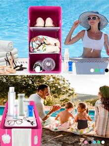 Beach Bag Dividers,Travel Accessories; Travel Essentials; Suitable For Travel And Outings. For Beach Bag Separation, Eva Clothing Snack Partition, Handbag Accessory Integrated Storage Partition - Multicolor - View 7