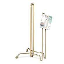 Steel Paper Towel Roll Holder – Vertical, Practical And Sophisticated In Gold - Gold - View 4