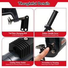 kangten Outboard Motor, 2-Stroke, Water-Cooled, Boat Engine - Multicolor - View 5